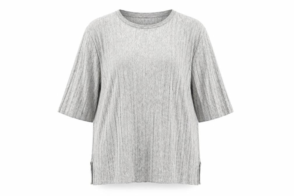 Marks and Spencer Women’s Silver Grey Tunic Top UK 10 Polyester Blend