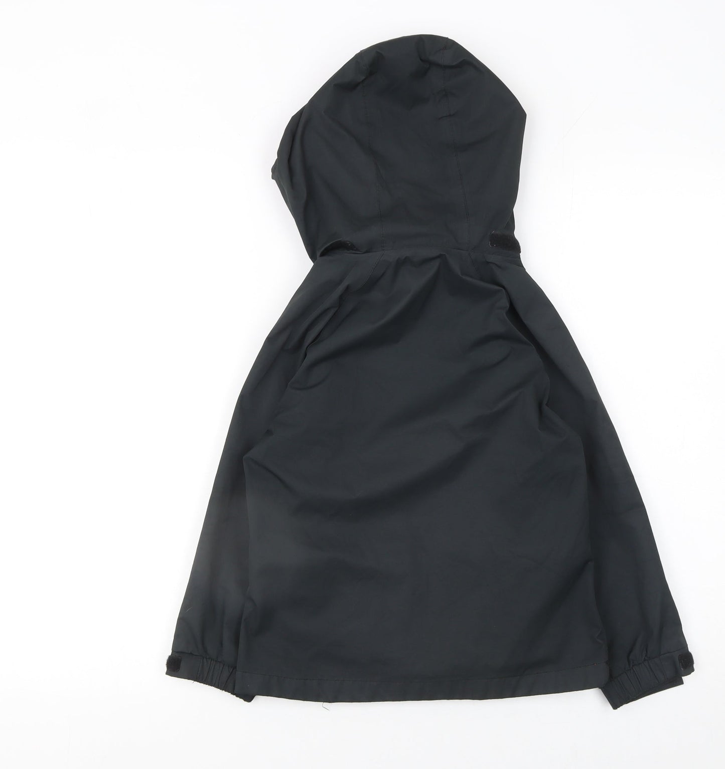 Hi Gear Boys Black Waterproof Hooded Rain Coat Jacket 5-6 Years