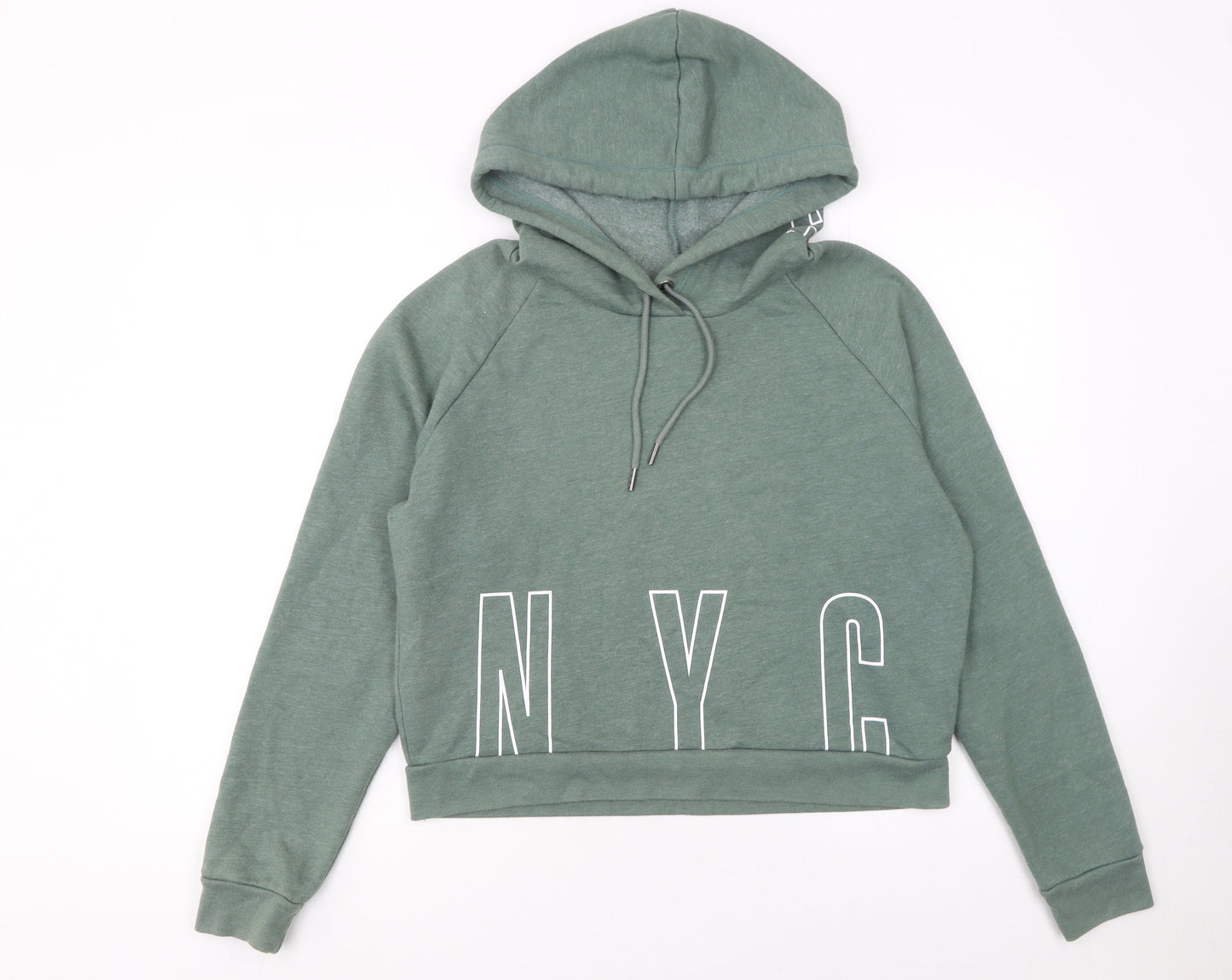 Aeropostale Women’s Green NYC Pullover Hoodie Size S