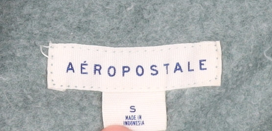Aeropostale Women’s Green NYC Pullover Hoodie Size S