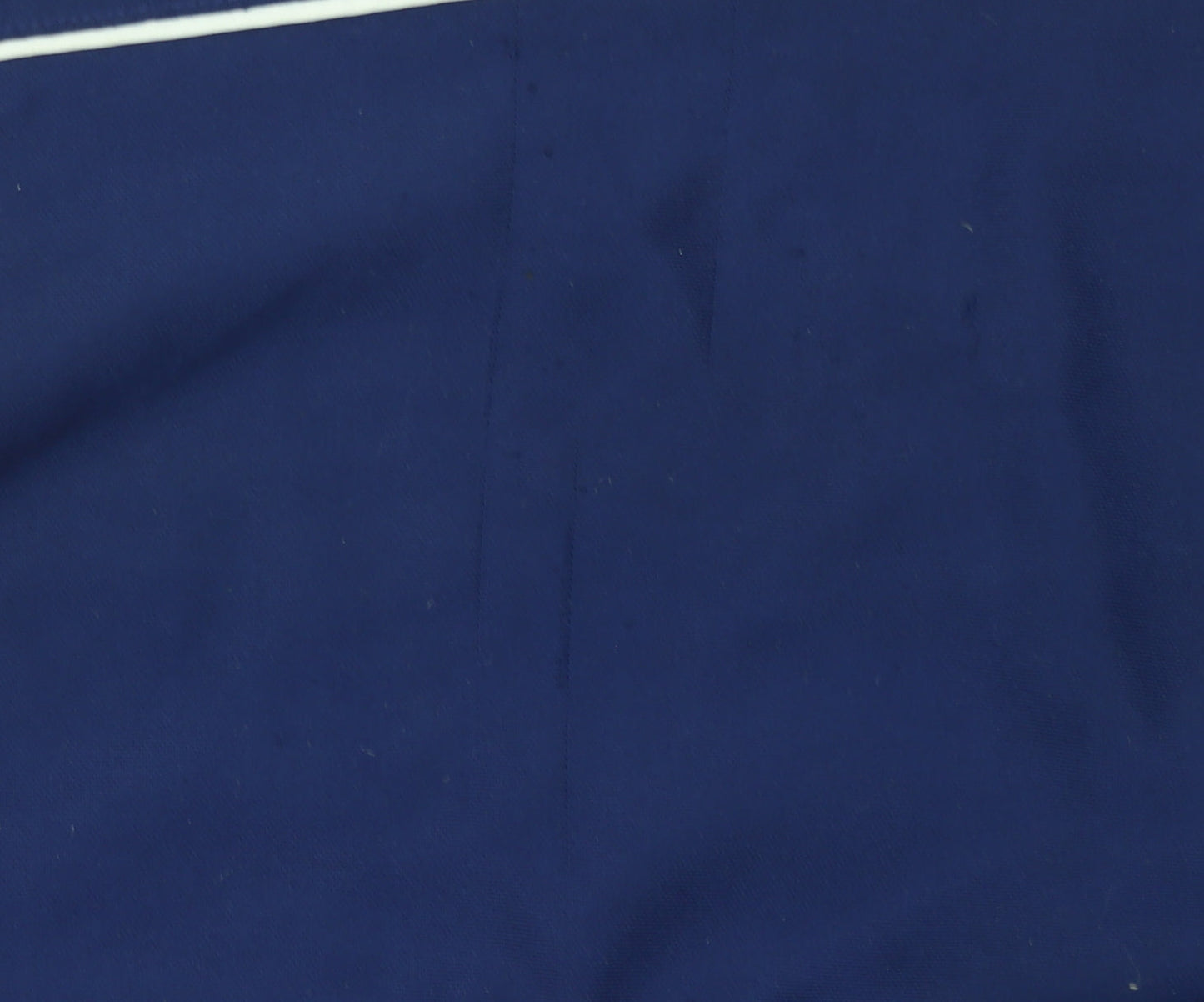 Adidas Men's Blue Jogger Trousers Size M Tapered Fit Zip Ankles