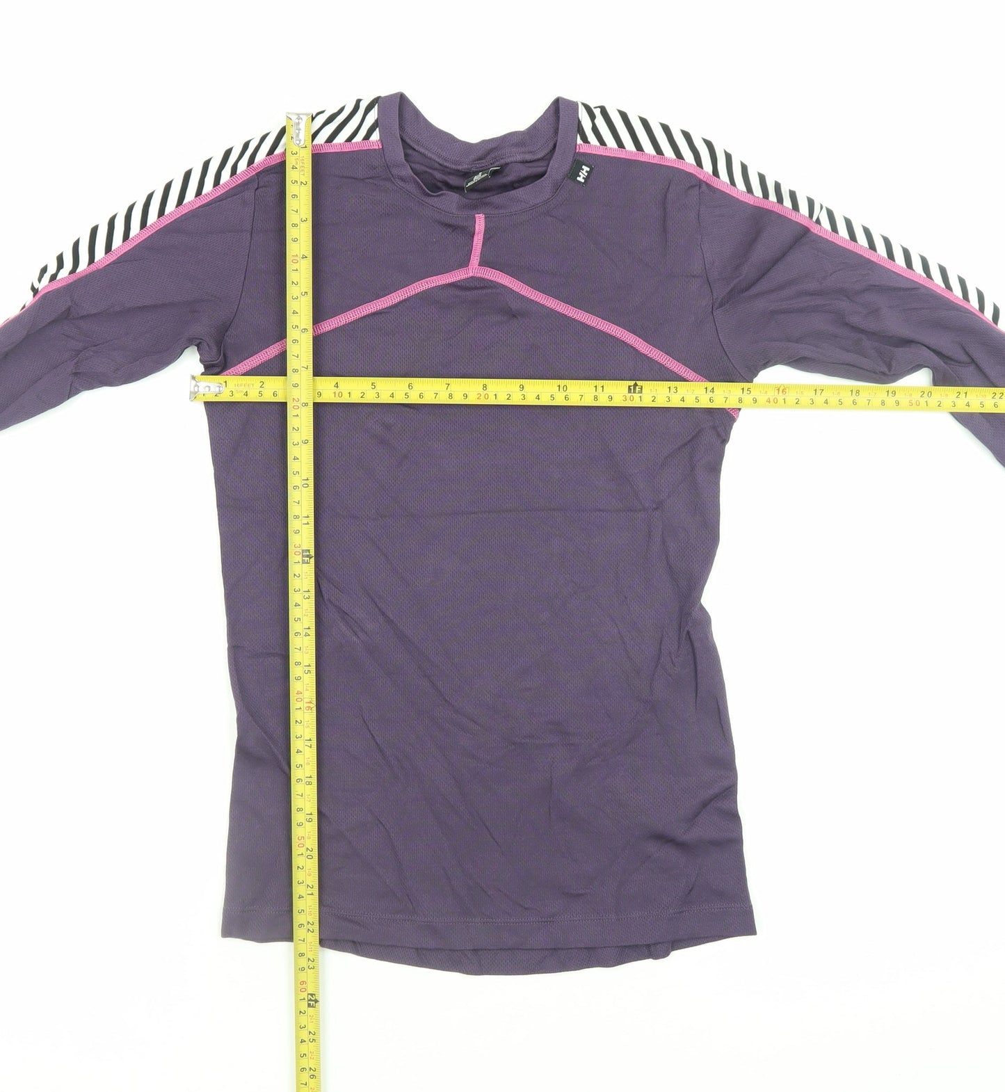 Helly Hansen Women's Purple Long Sleeve Active T-Shirt Size S