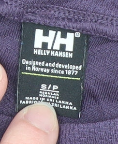 Helly Hansen Women's Purple Long Sleeve Active T-Shirt Size S