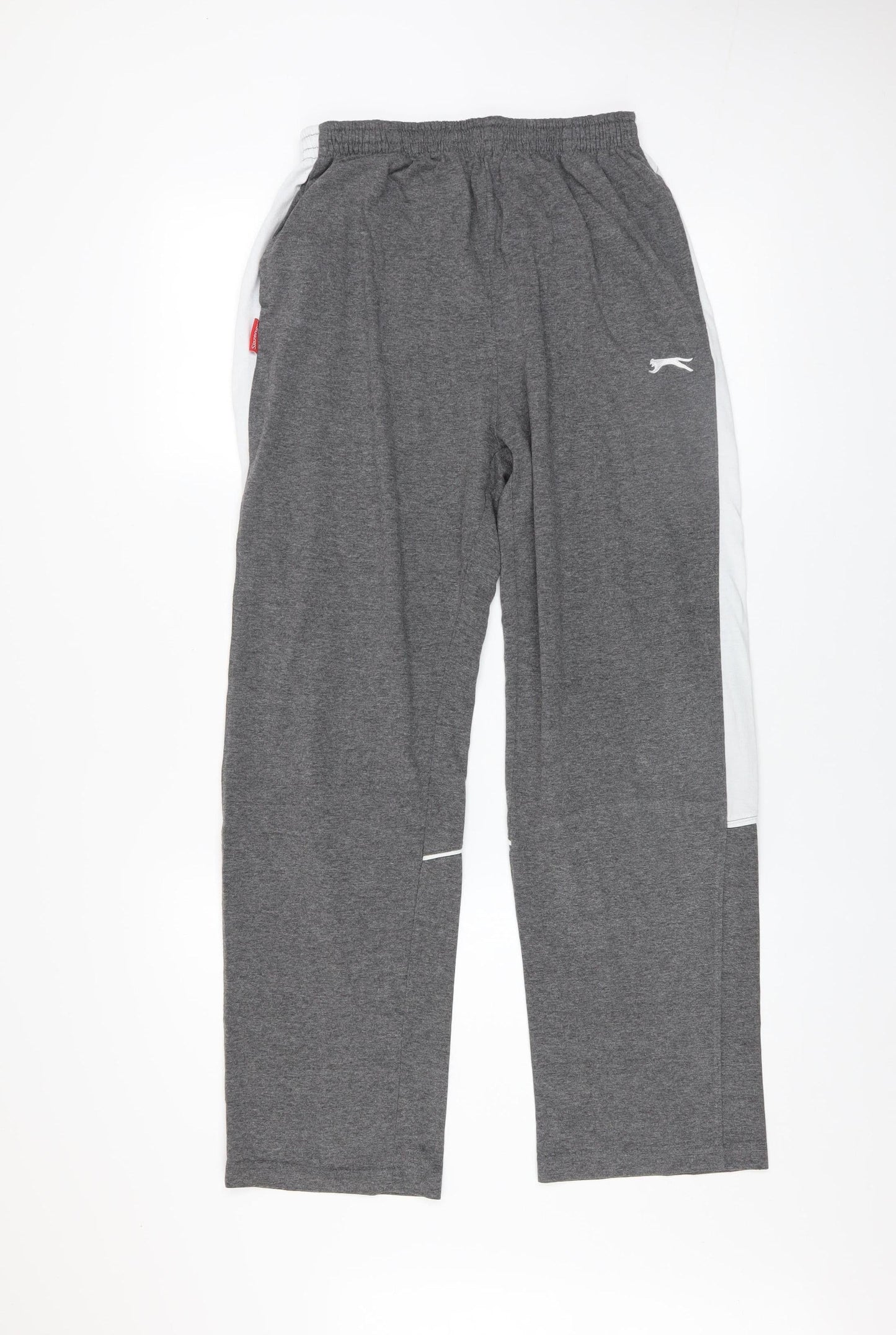 Slazenger Men's Grey M Track Pants Athletic Knit Joggers