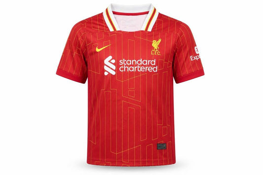 Nike Boys Red LFC Football Jersey T-Shirt 10-11 Years Lightweight Sports Top