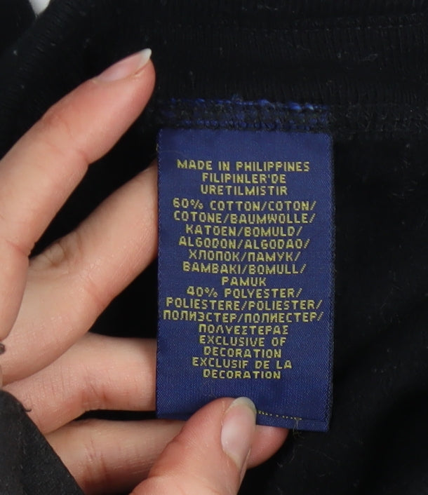 Polo Ralph Lauren Men’s Black Jogger Sweatpants M Cotton Blend