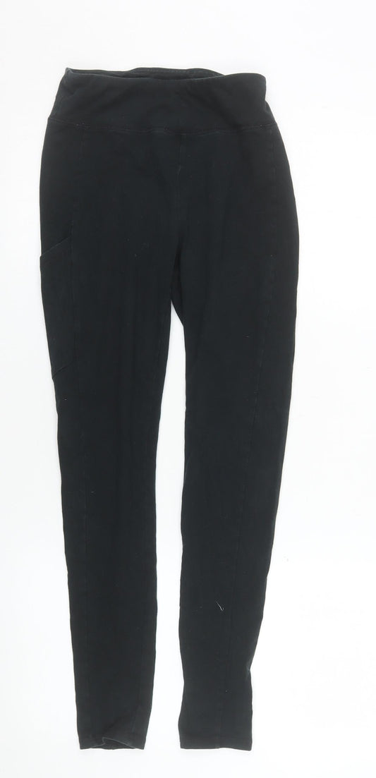 Hollister Women’s Black Stretch Jersey Leggings Size S
