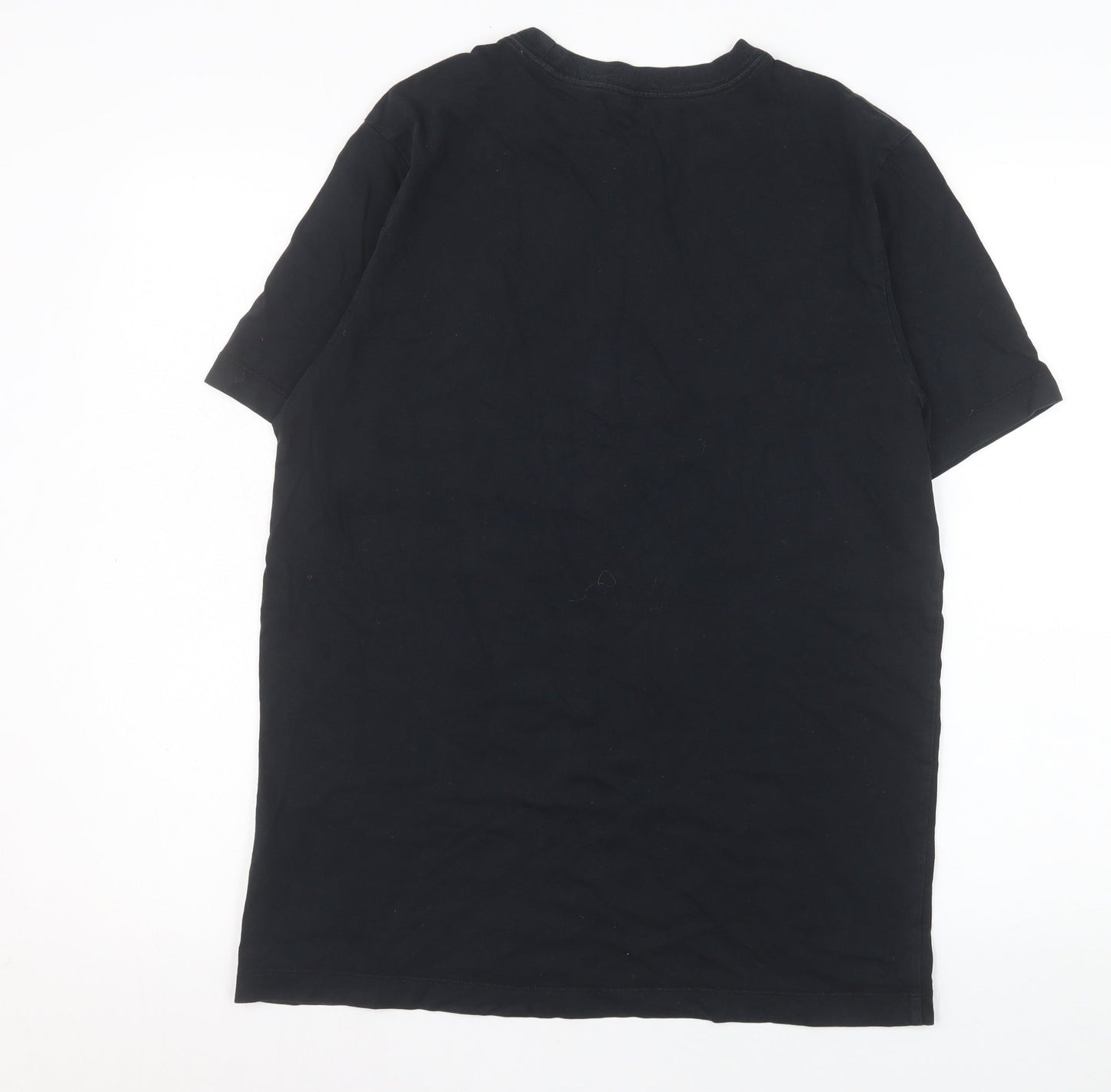 Jordan Men's Black Graphic Sports T-Shirt Size M Regular Fit