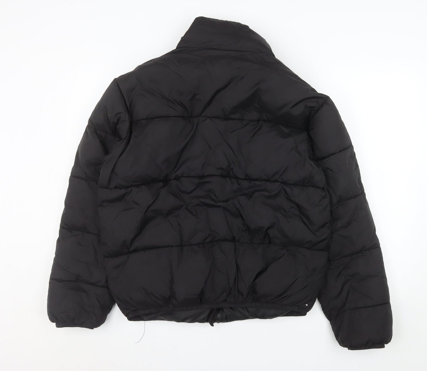 Nike Womens Black Storm-Fit Puffer Jacket Size M Water Resistant