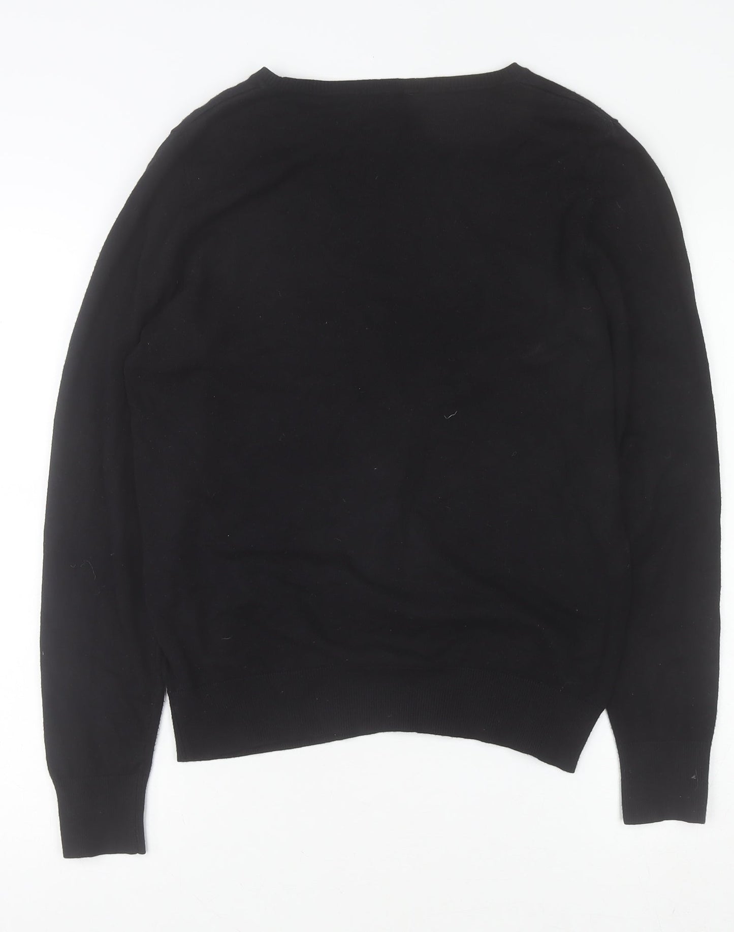 Dorothy Perkins Women’s Black Heart Pullover Jumper Size 12