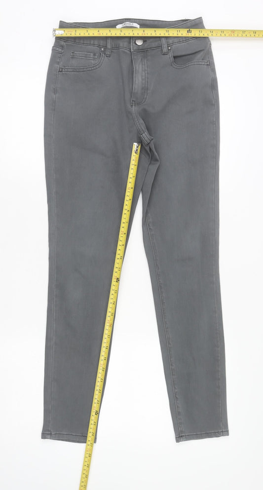 Toxik3 Women’s Grey Skinny Stretch Jeans Size 10
