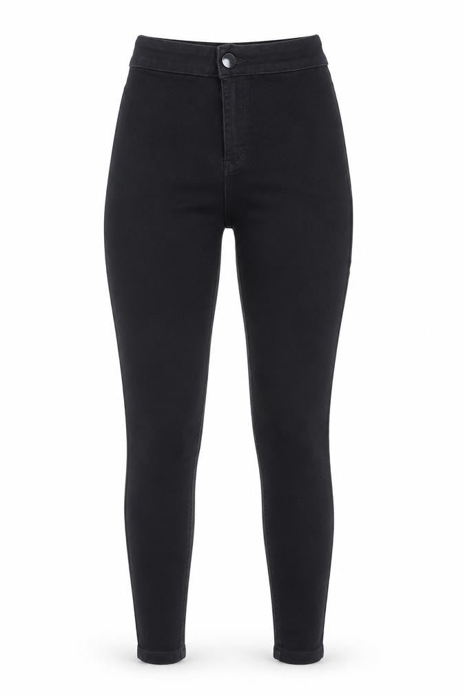 Dorothy Perkins Petite Women's Black High Rise Skinny Jeans Size 6