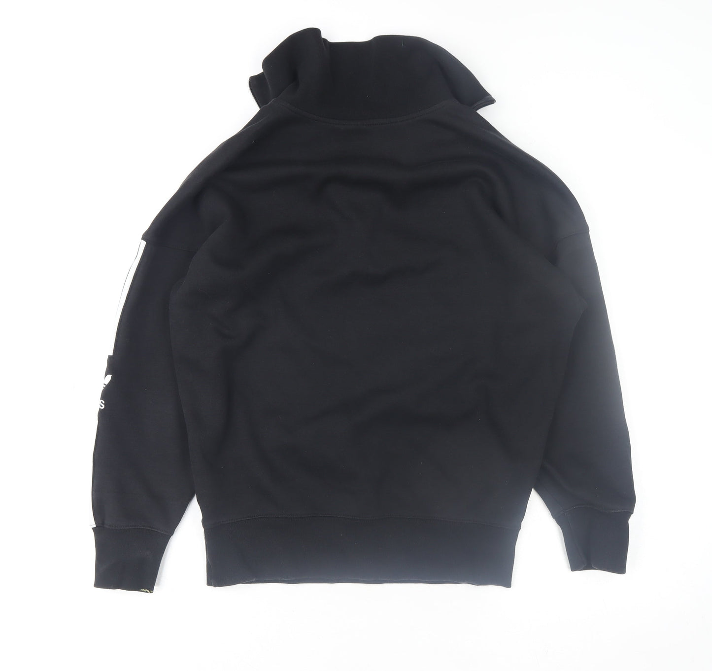 Adidas Men's Black 1/2 Zip Sweatshirt Small Regular Fit Sportswear