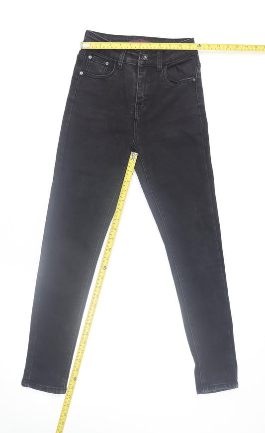 Cudi Jeans Women’s Black Skinny High Rise Stretch Denim Size 27