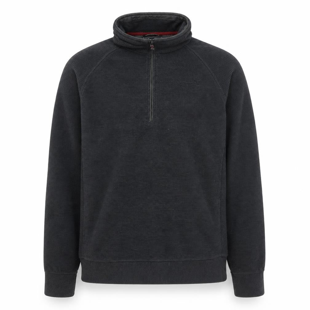 Craghoppers Men’s Black Fleece 1/2 Zip Pullover Sweatshirt L