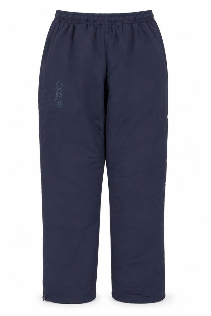 Virginian Sportswear Mens Blue Nylon Track Pants Size S Regular Fit