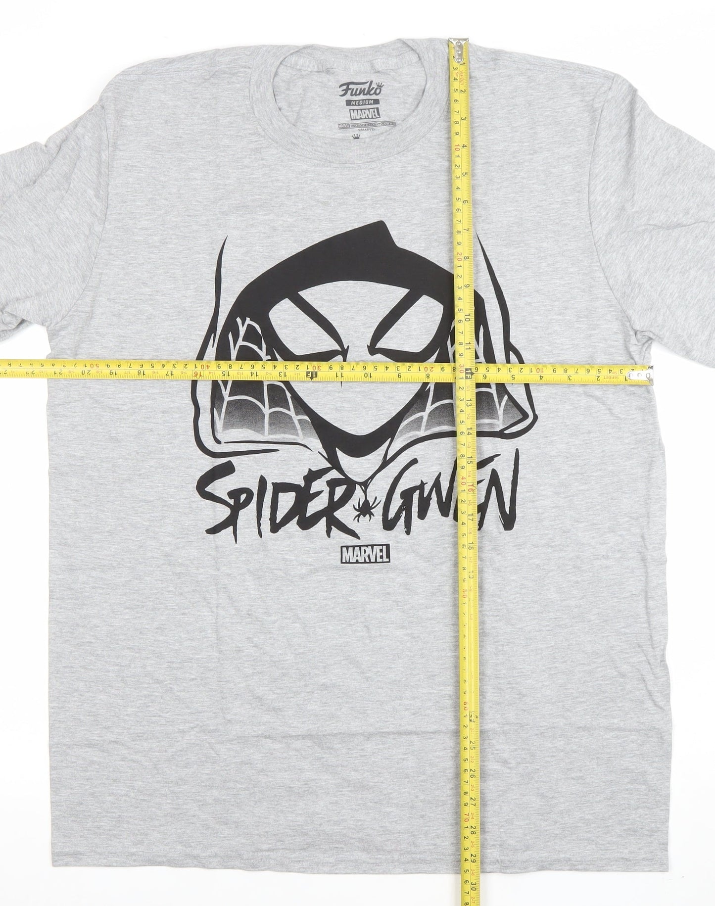 Funko Marvel Spider-Gwen Grey Men's Medium Graphic T-Shirt