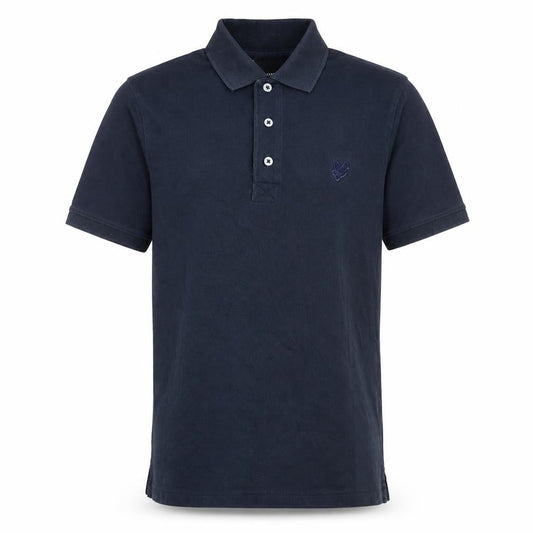 Lyle & Scott Men’s Blue Cotton Polo Shirt Size M Classic Fit