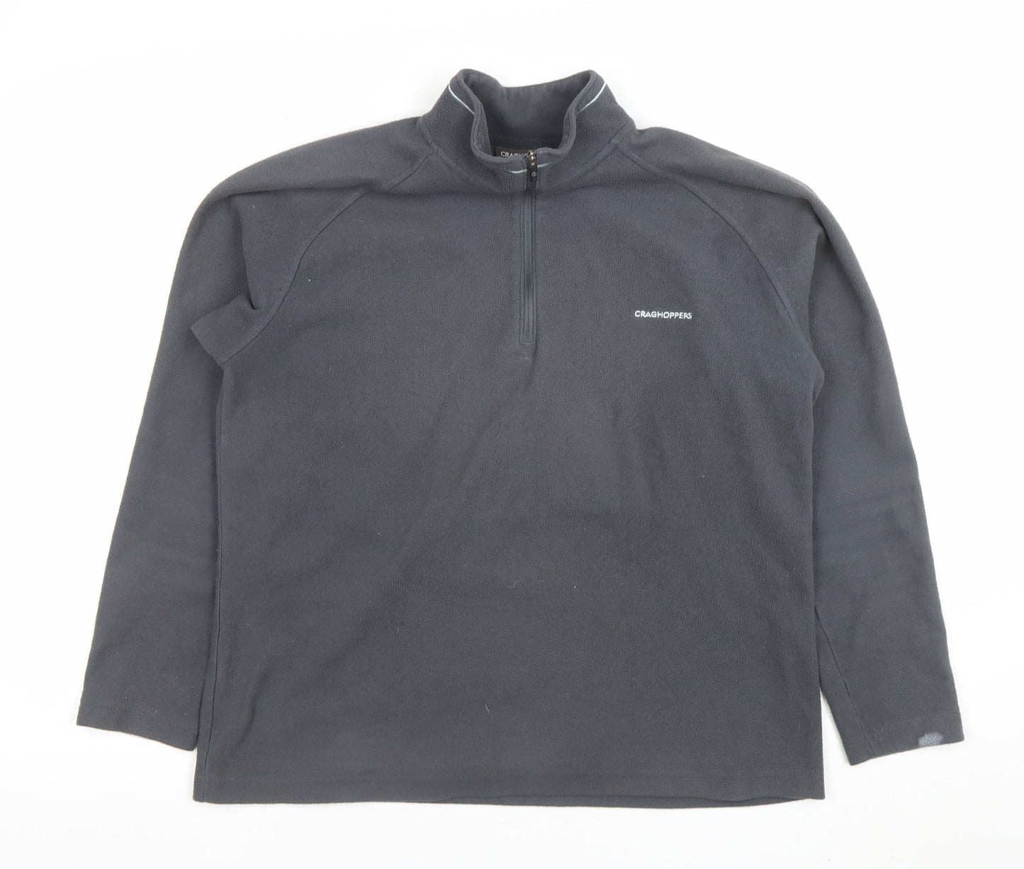 Craghoppers Women's Black Fleece Pullover Sweatshirt Size 14 UK
