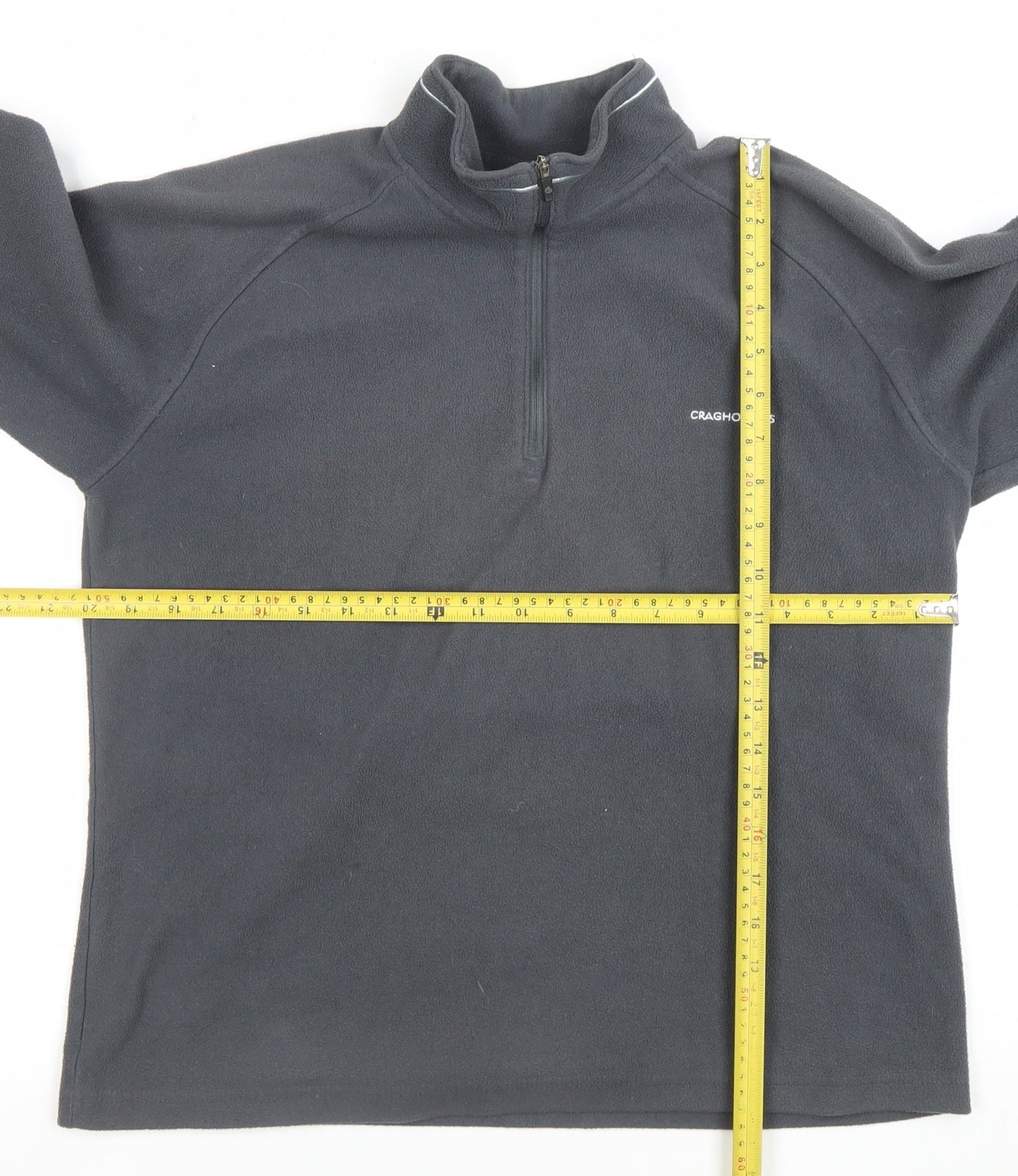 Craghoppers Women's Black Fleece Pullover Sweatshirt Size 14 UK