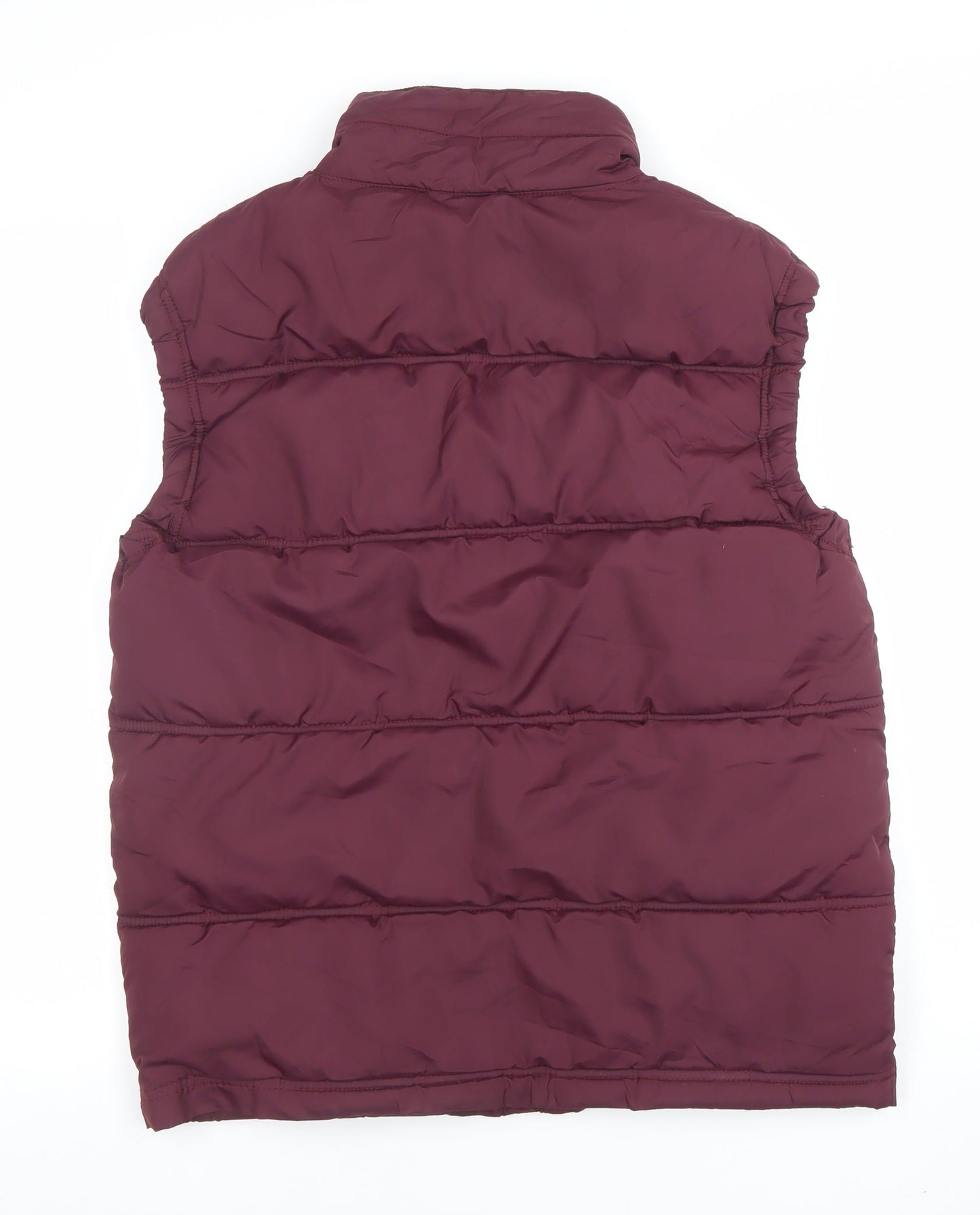 EASY Men's Red Padded Bodywarmer Waistcoat Size S Polyester