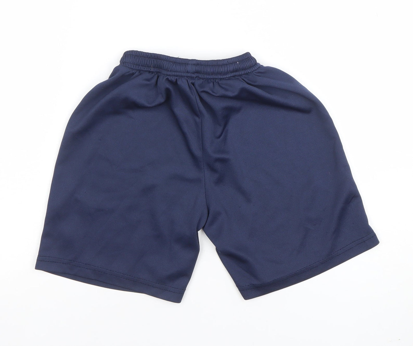 Paris Saint-Germain Boys Blue Athletic Football Shorts Size 22 in
