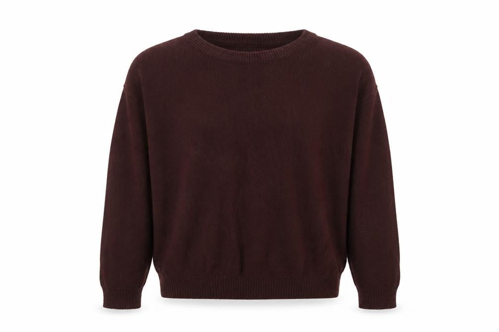 Brave Soul Women Brown Crew Neck Knit Jumper Size M