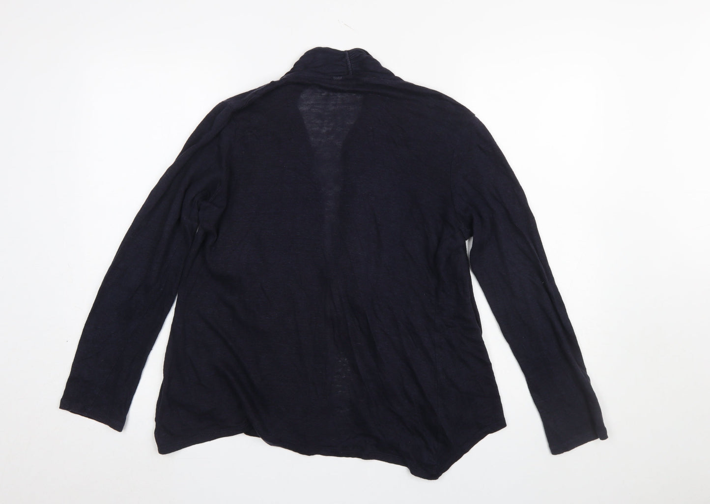Monsoon Women’s Black Knit Open Front Cardigan Size M