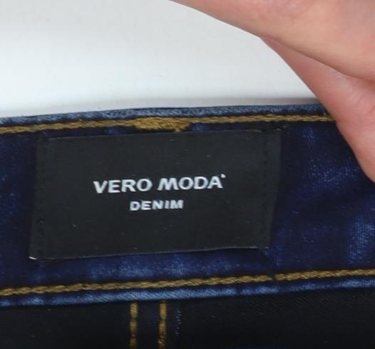 Vero Moda Women Blue Skinny Stretch Jeans Size S