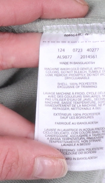 Columbia Women's XS Green Fleece 1/4 Zip Pullover Sweatshirt