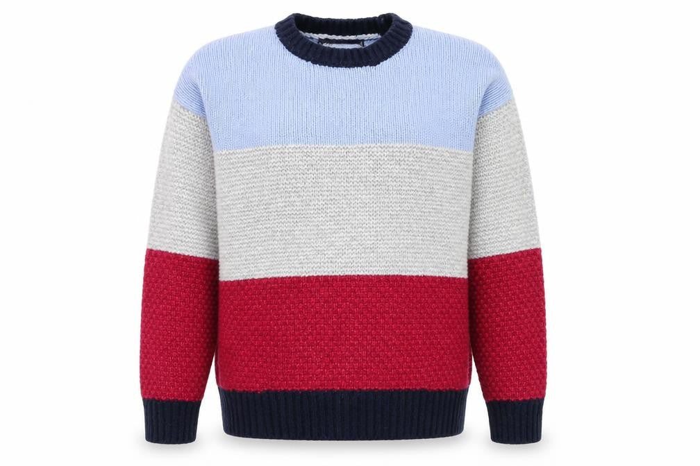 Marks and Spencer Men's Multicoloured M Chunky Knit Pullover Jumper