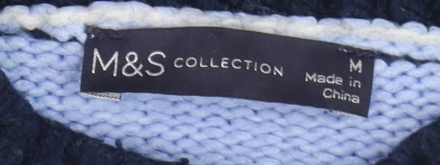 Marks and Spencer Men's Multicoloured M Chunky Knit Pullover Jumper