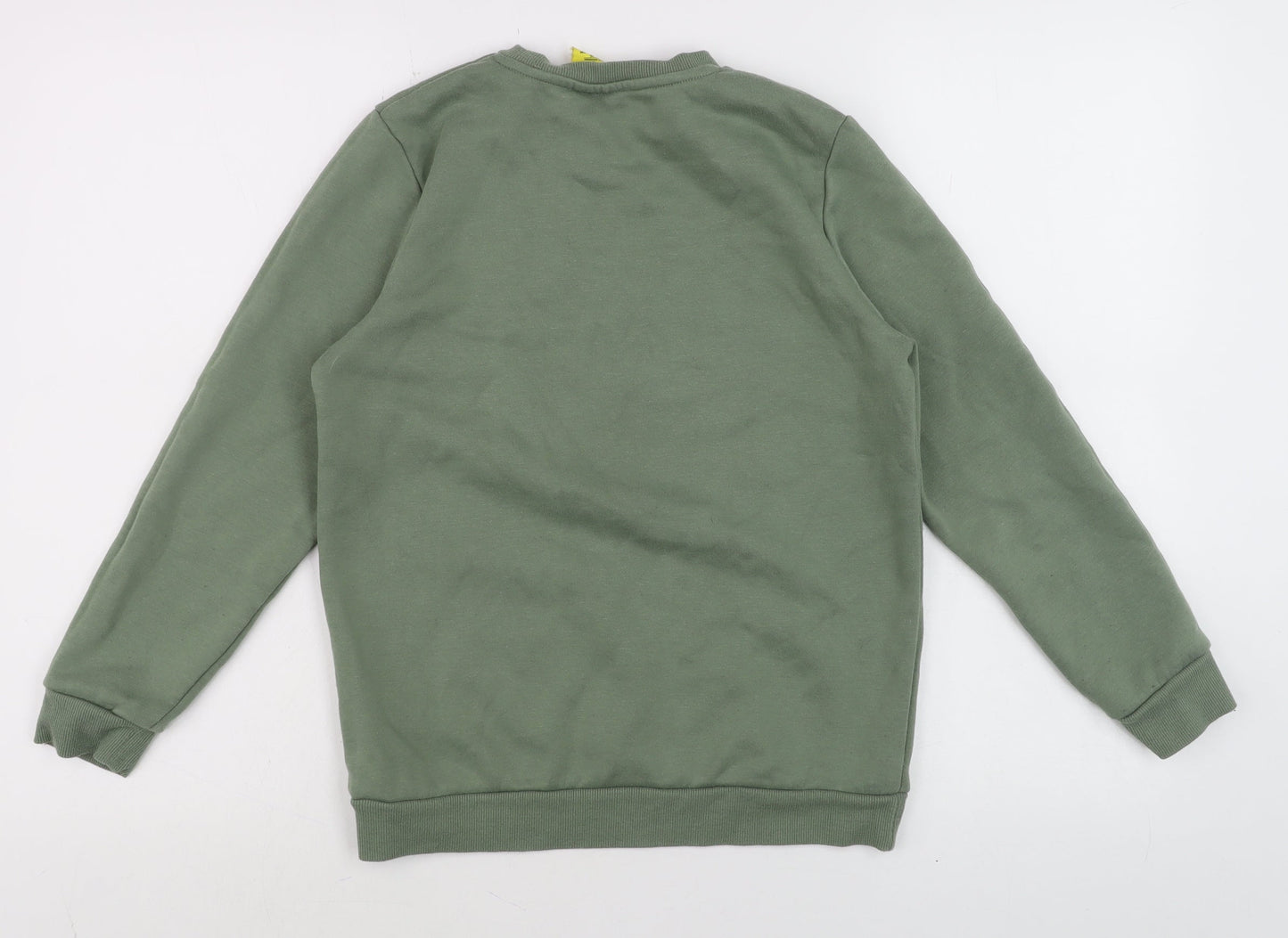 Primark Boys Green The Simpsons Pullover Sweatshirt 11-12 Years