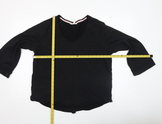 Marks and Spencer Per Una Black Tunic Blouse Women’s Size M 3/4 Sleeve