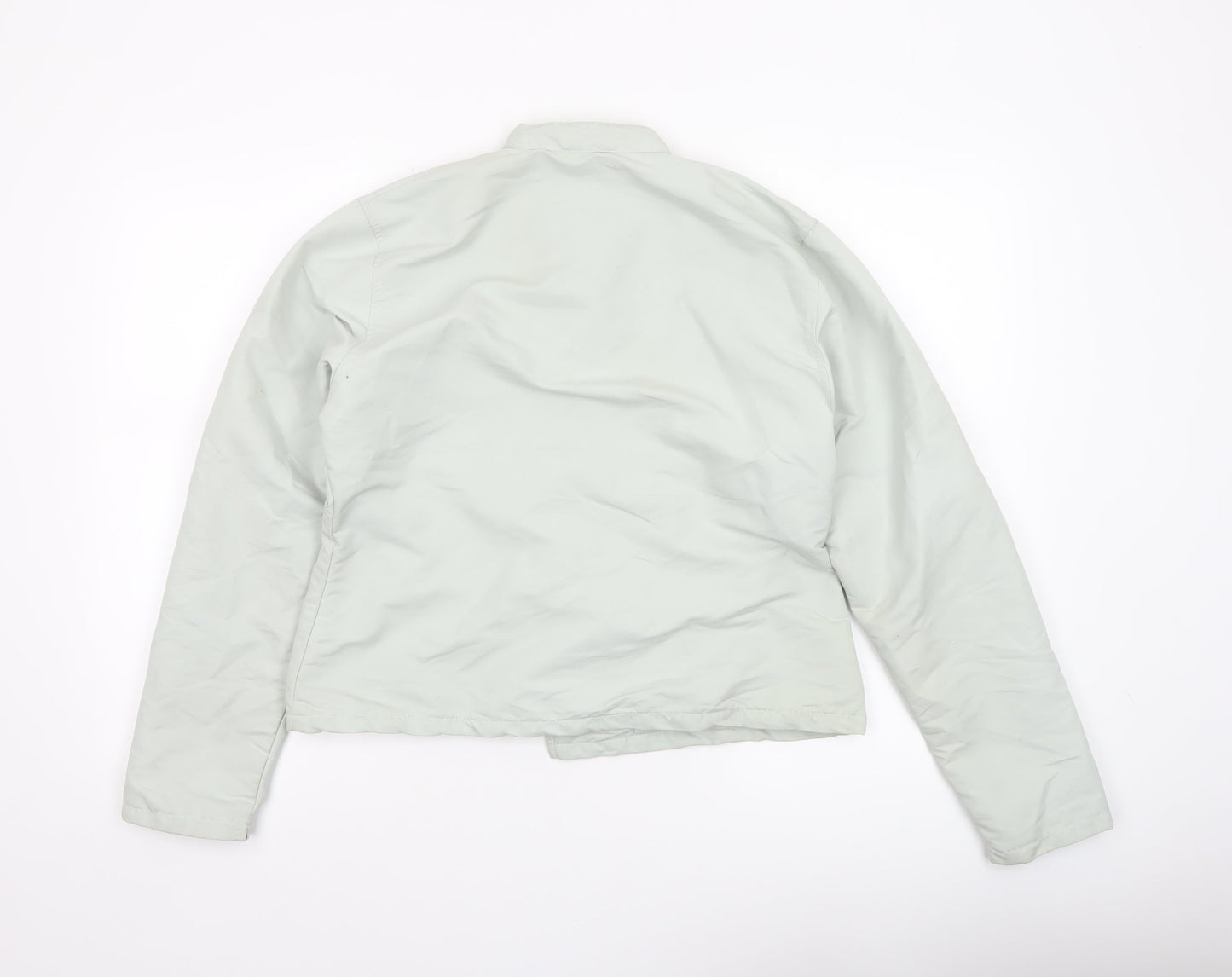 Nike Women’s Grey Lightweight Full Zip Jacket M Sportswear