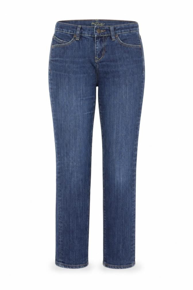Old Navy Women's Blue Straight Regular Fit Jeans Size 4