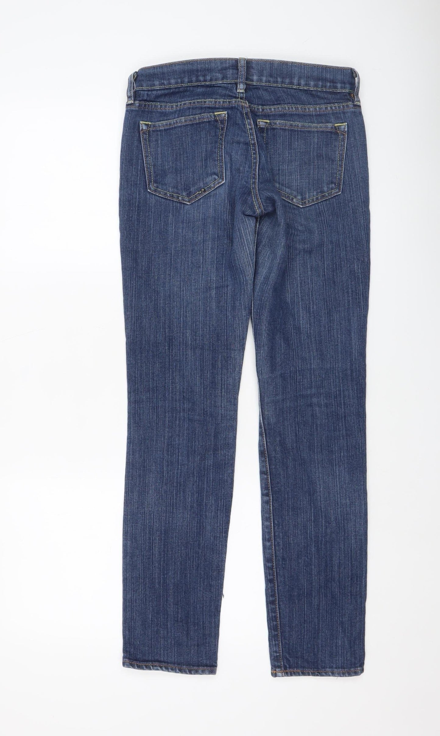 Old Navy Women's Blue Straight Regular Fit Jeans Size 4