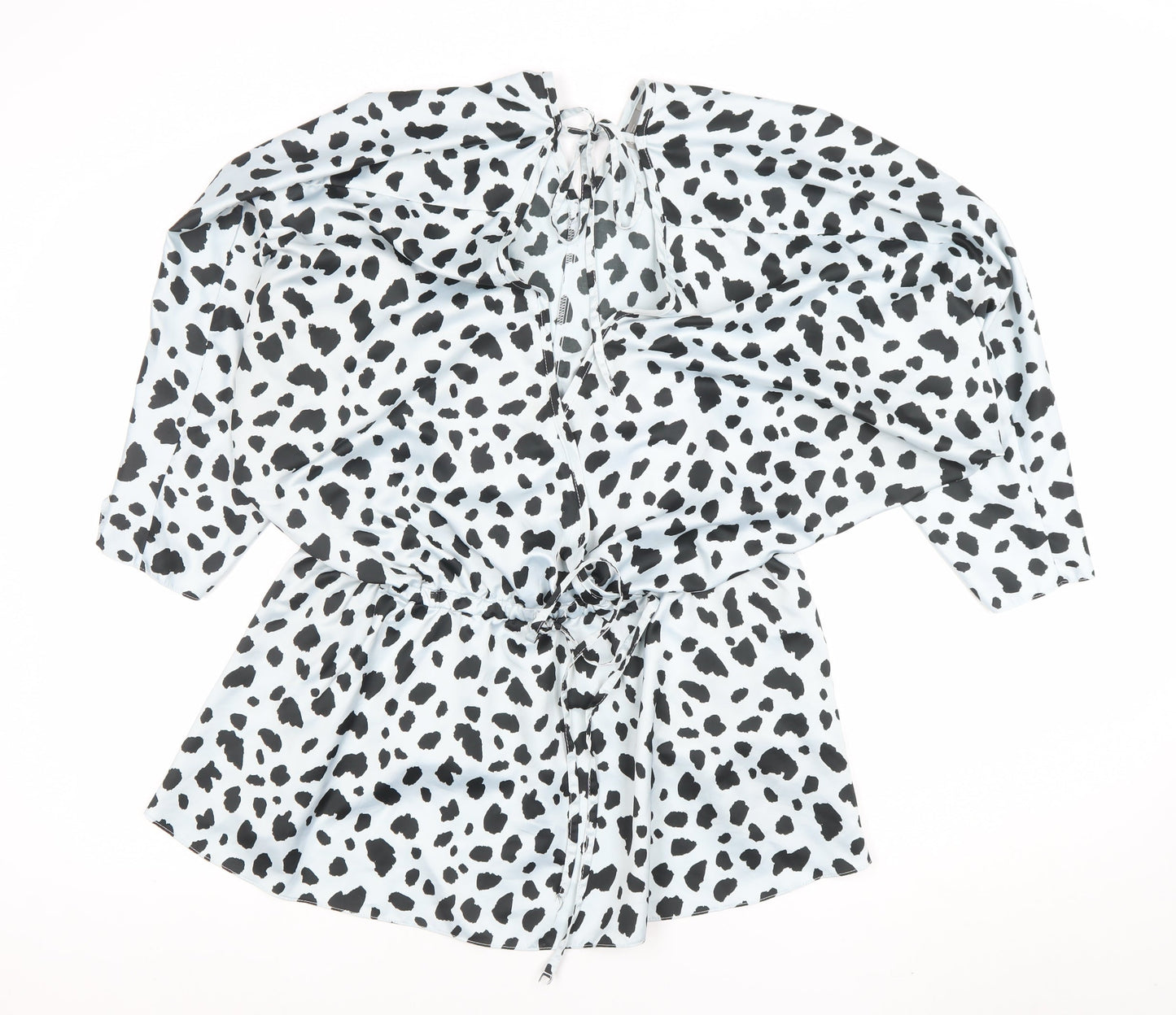 ASOS Women’s White Animal Print Tunic Blouse Size 18