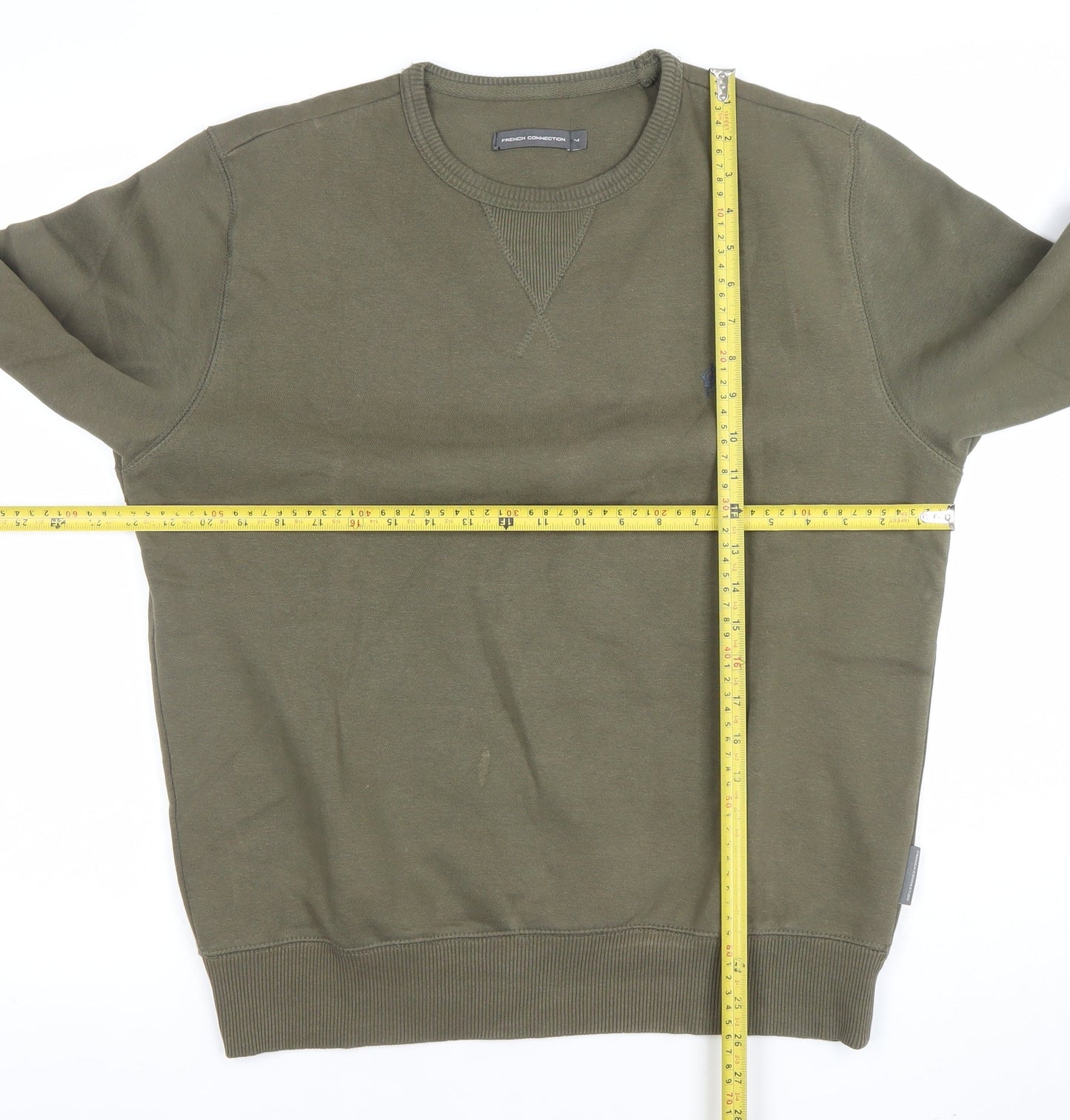 French Connection Men’s Green Crew Neck Sweatshirt Size M