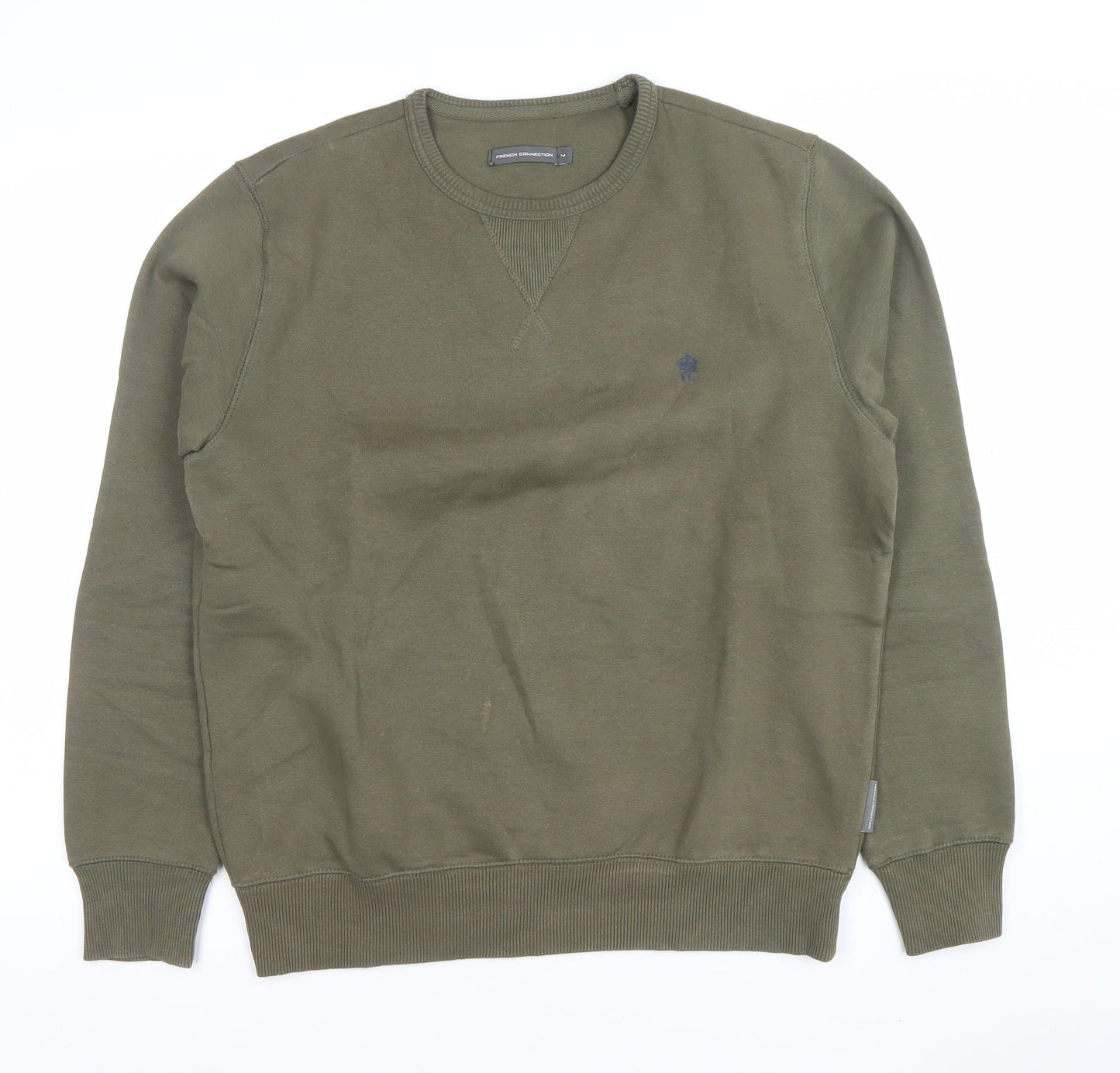 French Connection Men’s Green Crew Neck Sweatshirt Size M