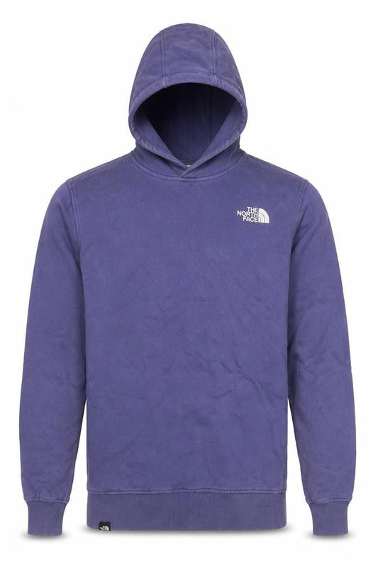 The North Face Men's Purple Pullover Hoodie XS Fleece Cotton