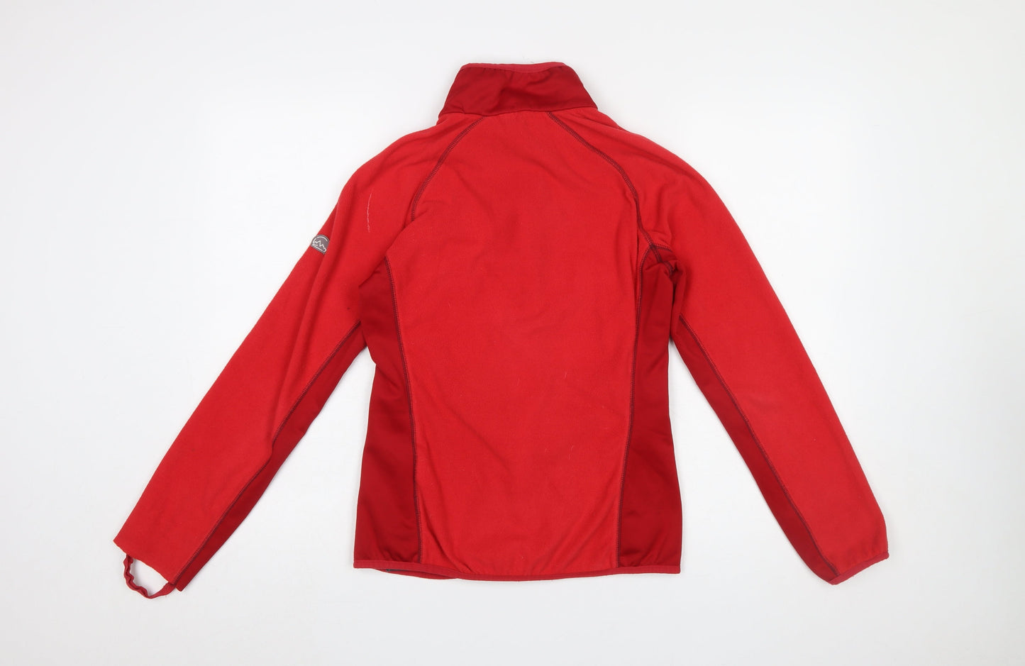 Regatta Women's Red Fleece Full Zip Outdoor Jacket Size 8