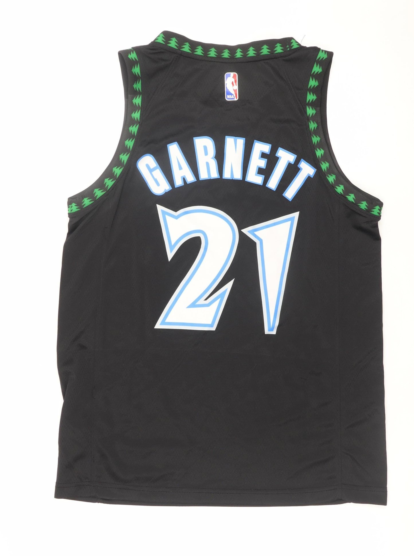 Nike Men's Black Timberwolves #21 Basketball Sleeveless Jersey M