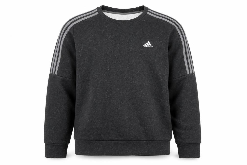 Adidas Men's Black Pullover Sweatshirt M Regular Fit Sportswear