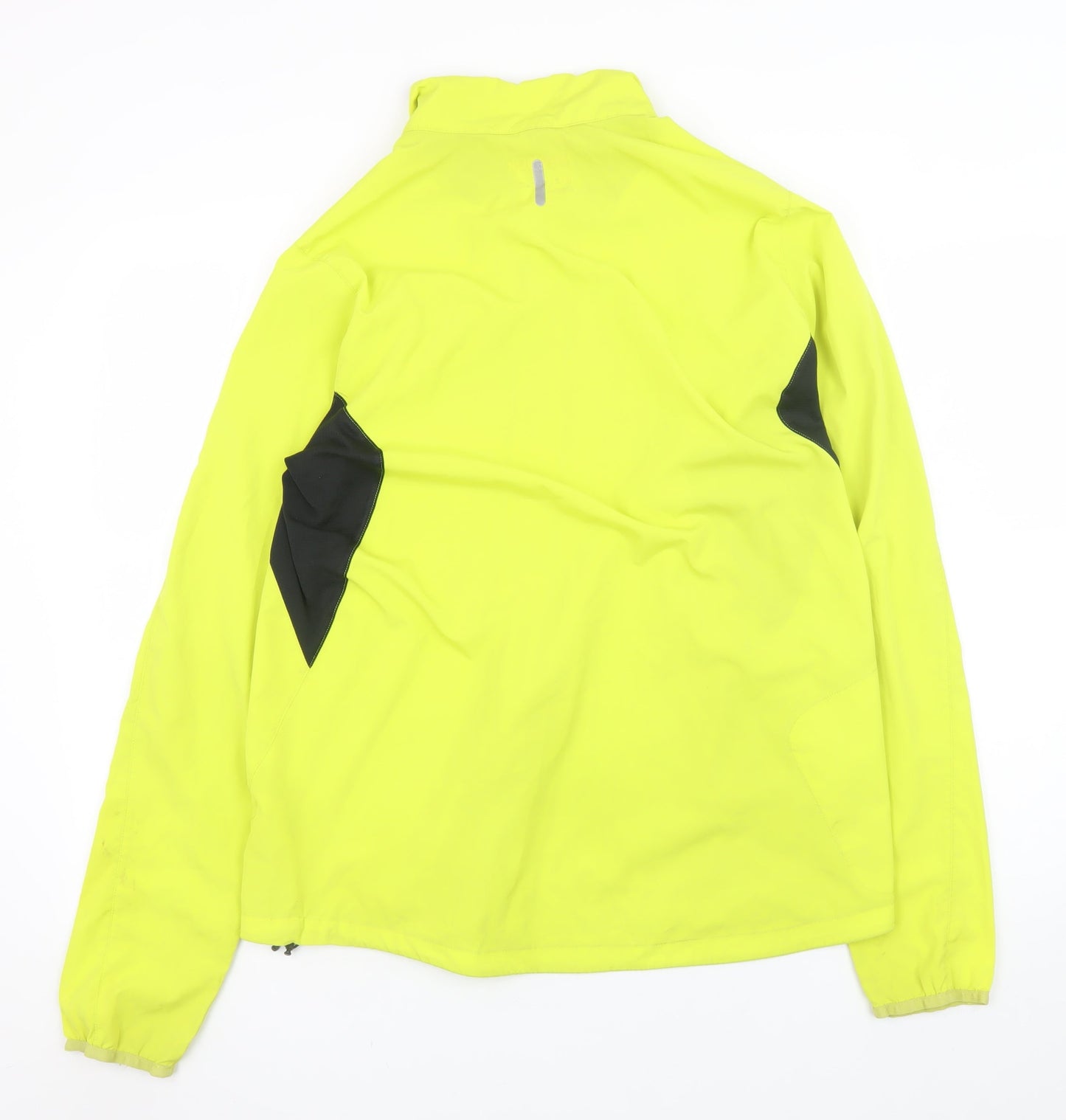 Reebok Men's Yellow Windbreaker Jacket M Athletic Fit
