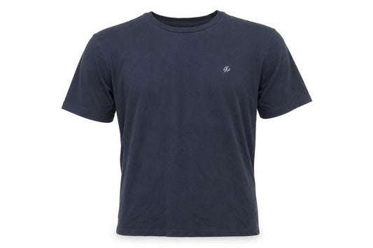 Jack & Jones Men’s Blue Cotton Crew Neck Short Sleeve T-Shirt Size L