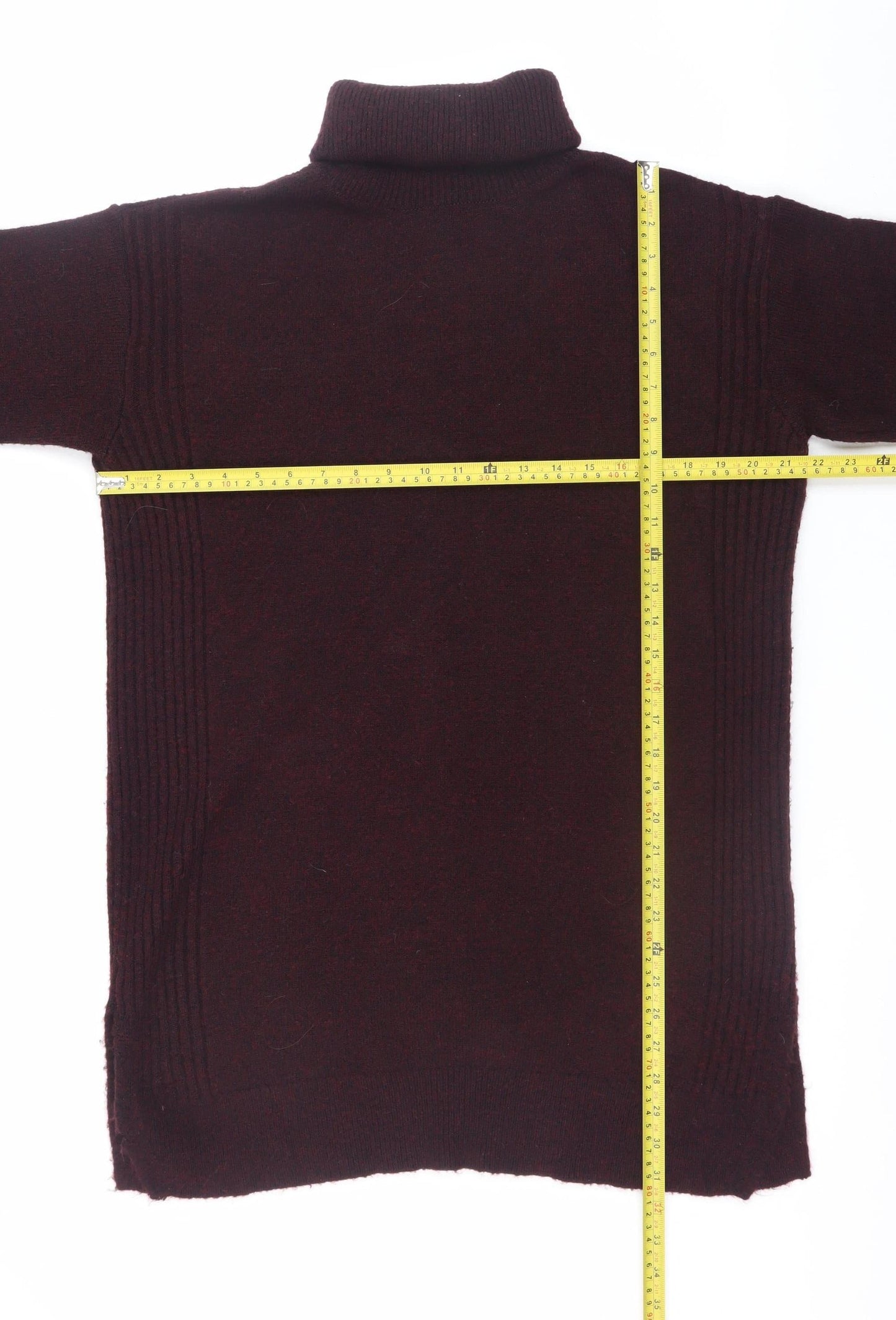 Marks and Spencer Womens Brown Roll Neck Long Sleeve Pullover Jumper Size M