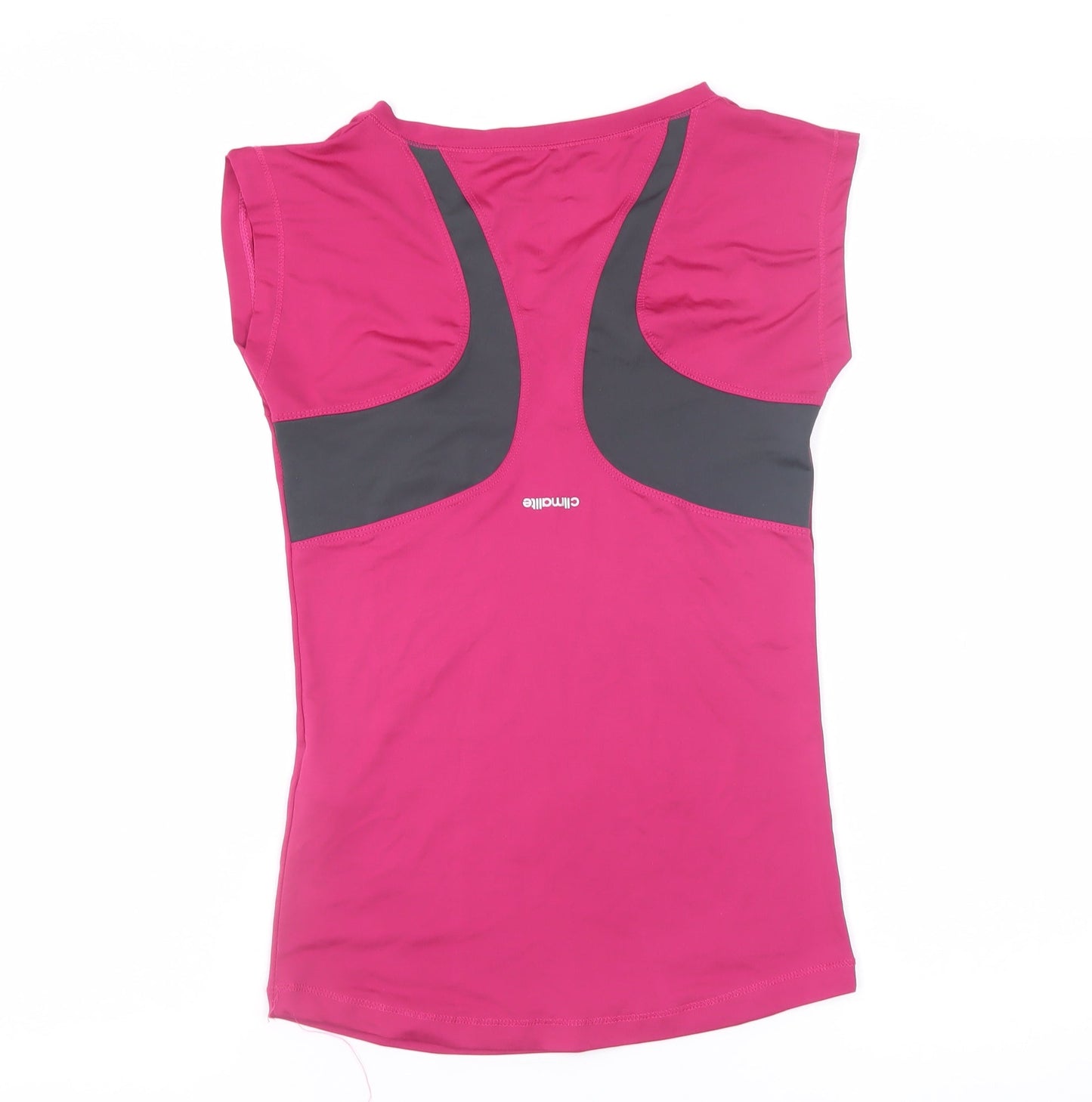 Adidas Women Pink Climalite Sleeveless Athletic T-Shirt Size M