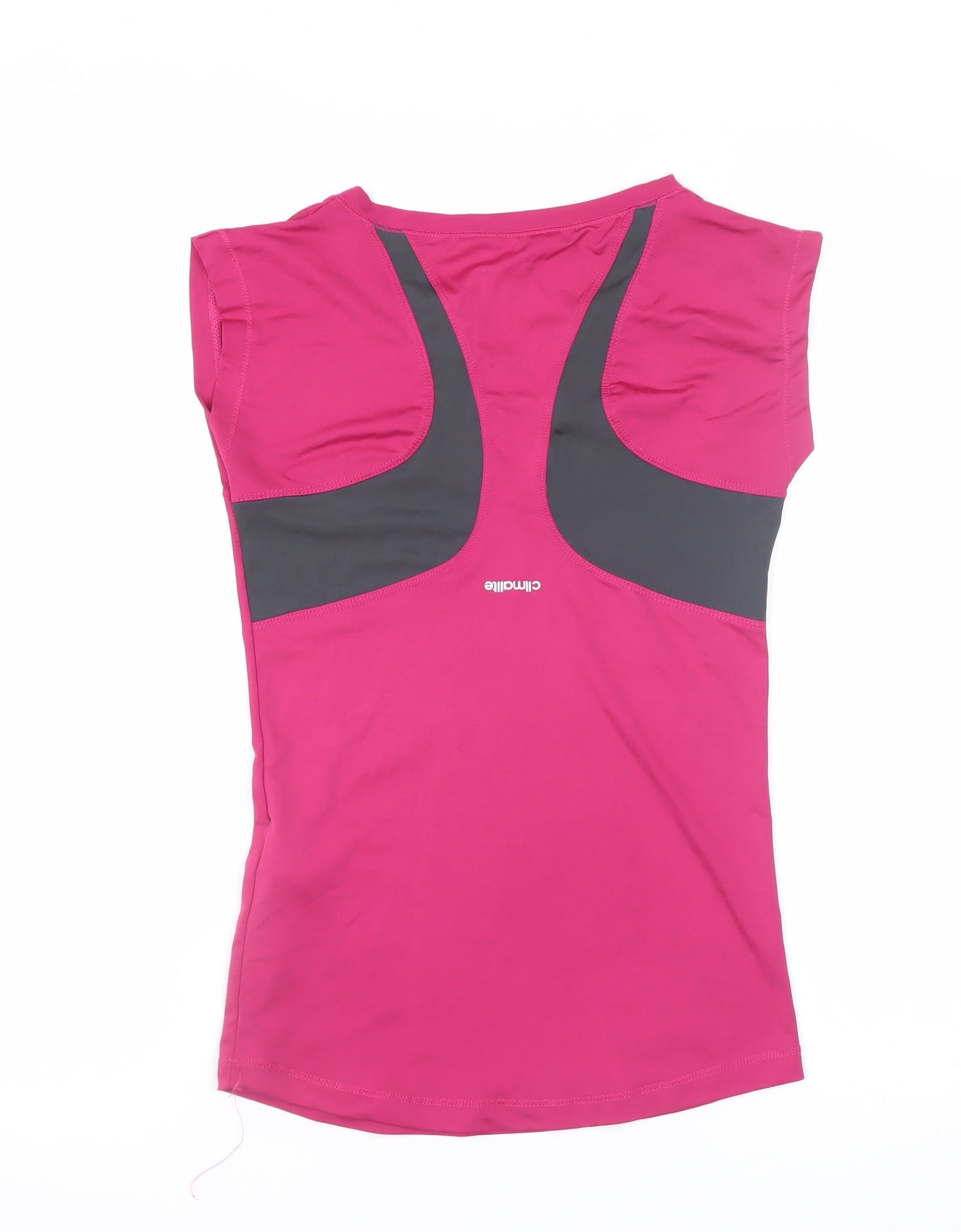 Adidas Women Pink Climalite Sleeveless Athletic T-Shirt Size M