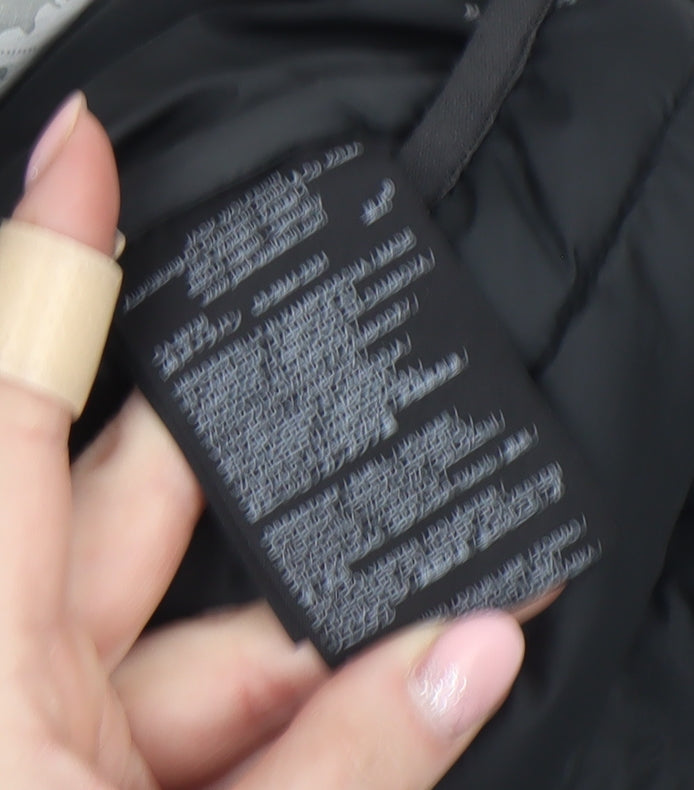 Jack Wolfskin Boys Black 12 Years Hooded Puffer Jacket Lightweight Winter Coat